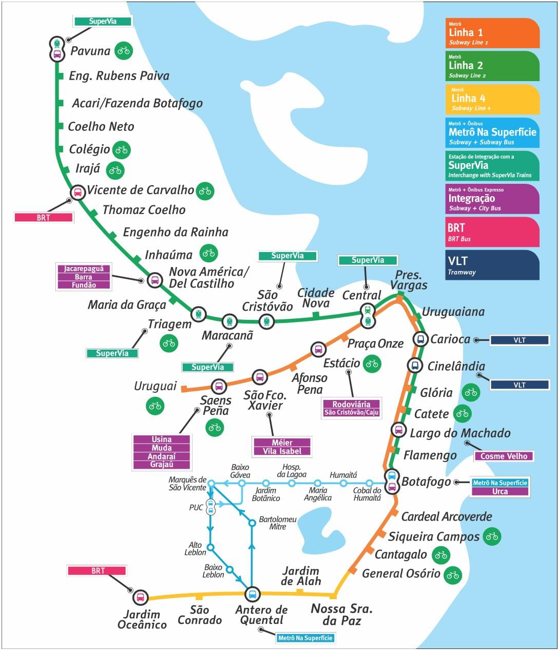 ริโอแผนที่รถไฟใต้ดินเอกสาร pdf
