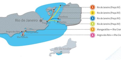 Brazil. kgm เรือแผนที่