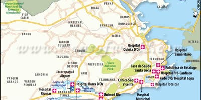 Brazil. kgm โรงพยาบาลแผนที่