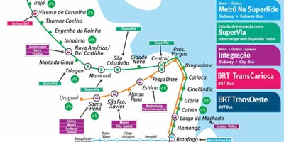 Brazil. kgm แผนที่รถไฟใต้ดินเอกสาร pdf